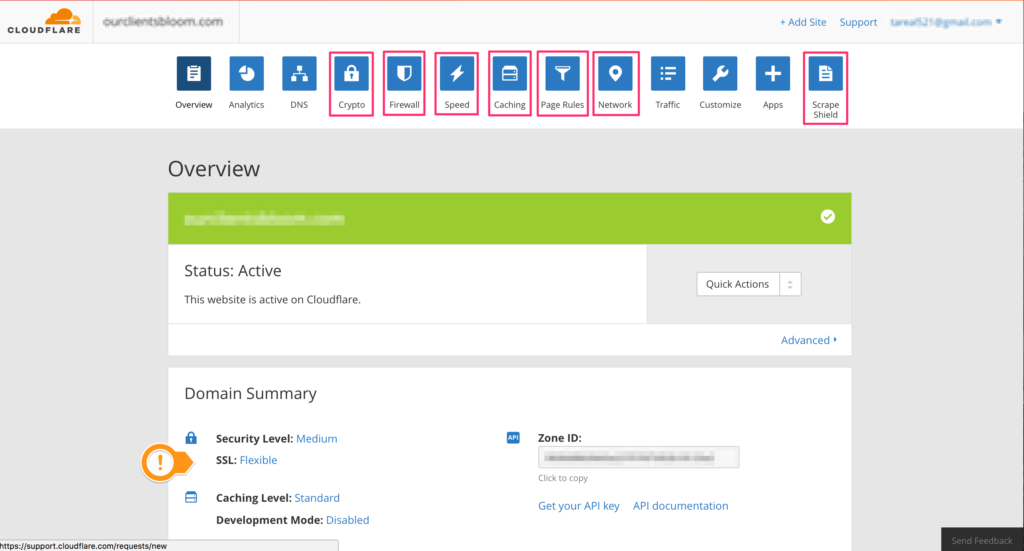 Overview upminded Cloudflare Web Performance Security and Desktop